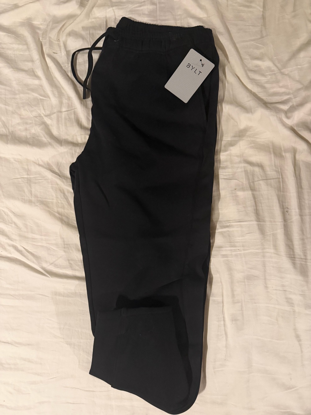 BYLT Basics Black Skinny Jogger Pants